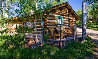 Camping near Dutch Hill Campground — Steamboat Lake State Park: The Cabins at Historic Columbine, Clark, Colorado