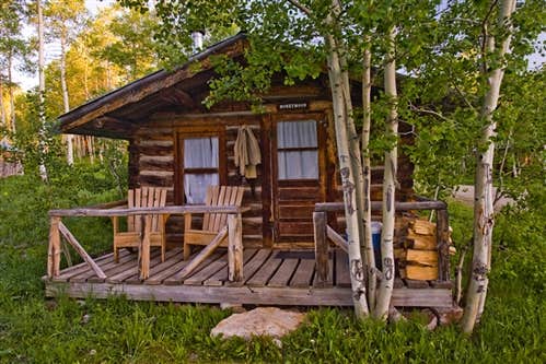 The Dyrt's photo of a cabin at The Cabins at Historic Columbine near Craig, CO