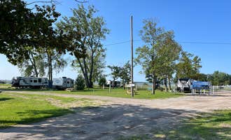 Camping near Sleeper State Park Campground: Charity Island Landing & RV Park, Au Gres, Michigan