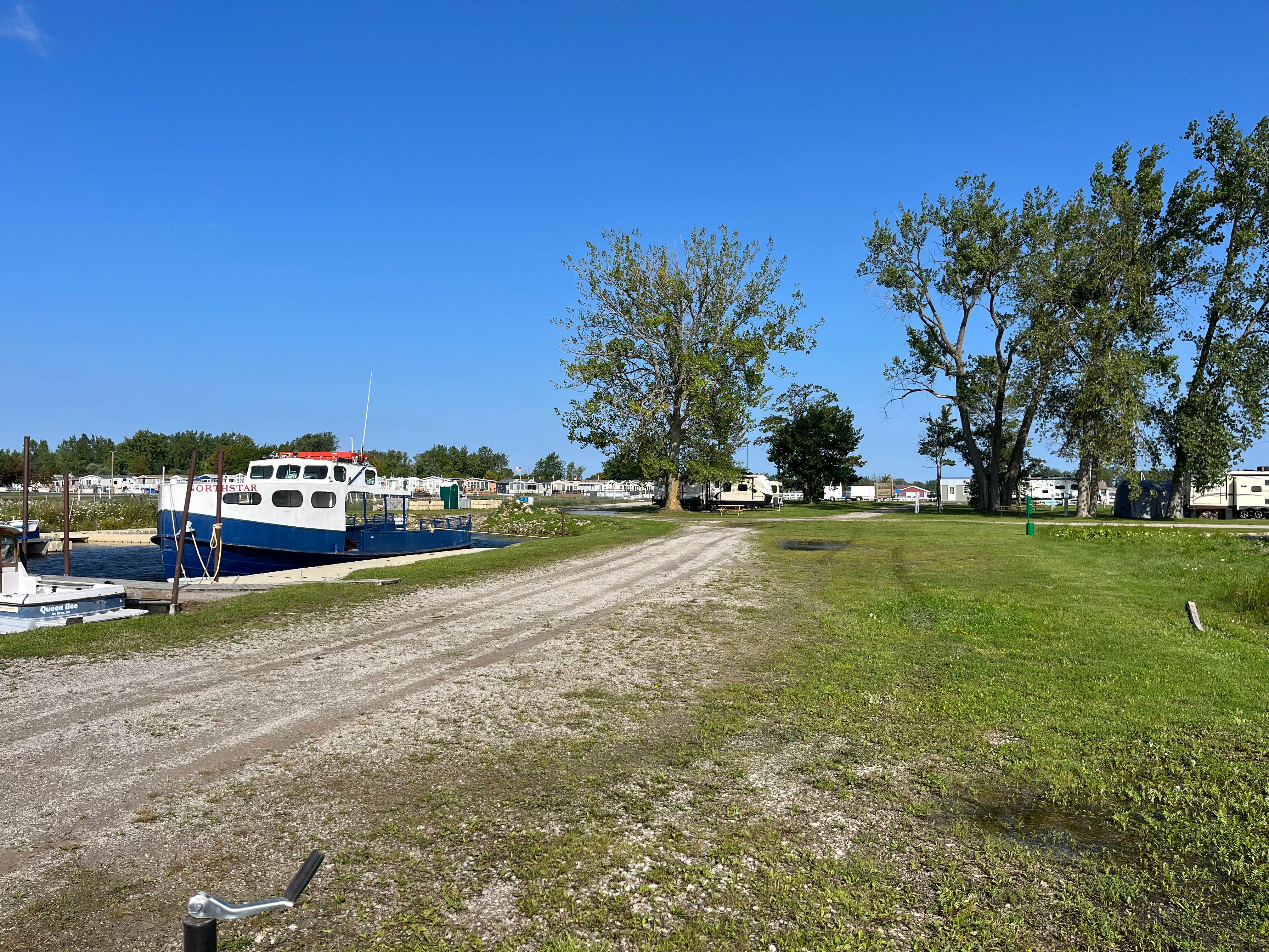 Camper-submitted photo at Charity Island Landing & RV Park near Kawkawlin, MI