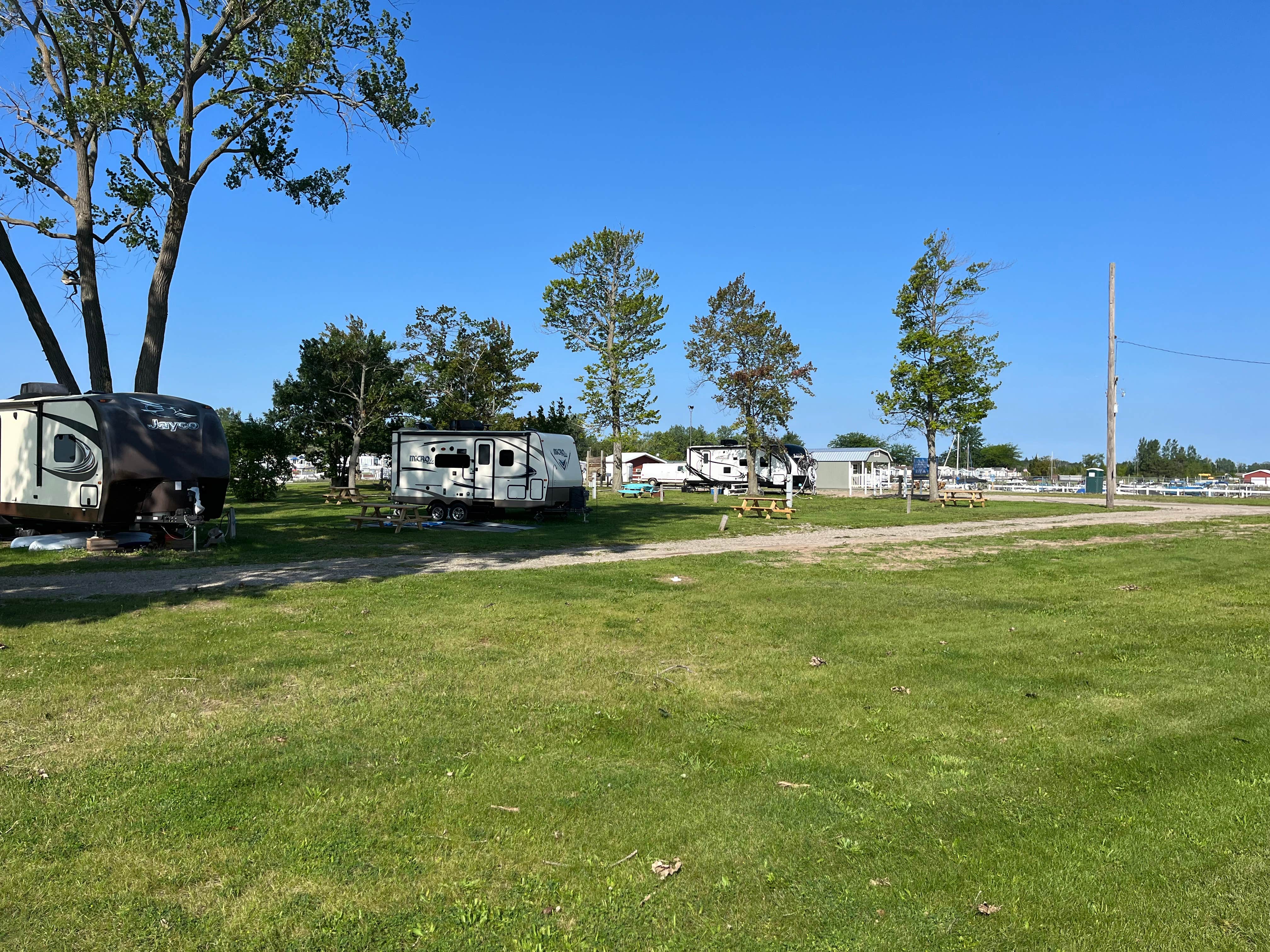 Camper-submitted photo at Charity Island Landing & RV Park near Kawkawlin, MI