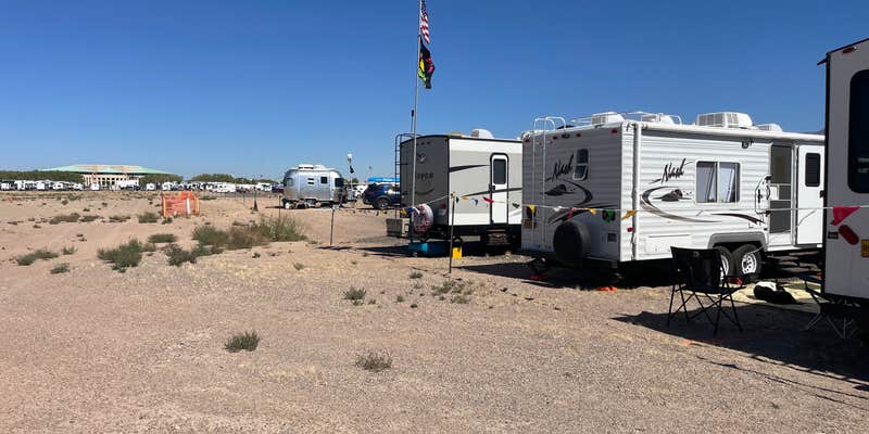 Camper submitted image from Abuquerque International Balloon Fiesta South Lot