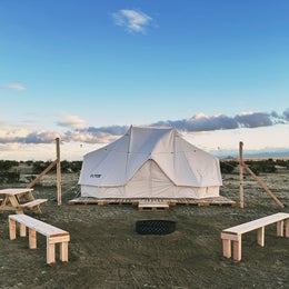 Campground Finder: Sojourn Stays: Desert Yurt Retreat