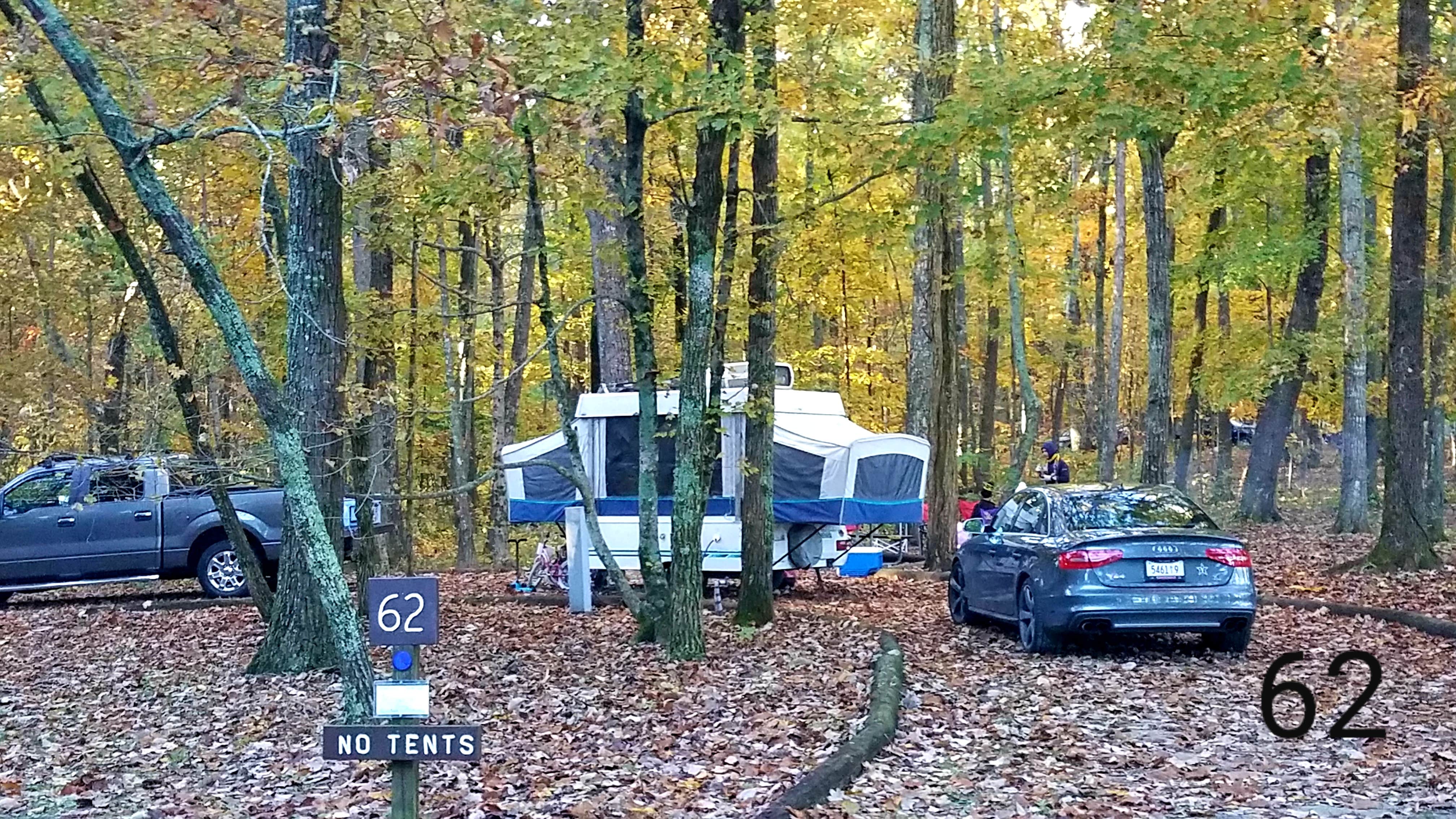 Mary S.'s photo of tent camping at Monte Sano State Park Campground near Arab, AL