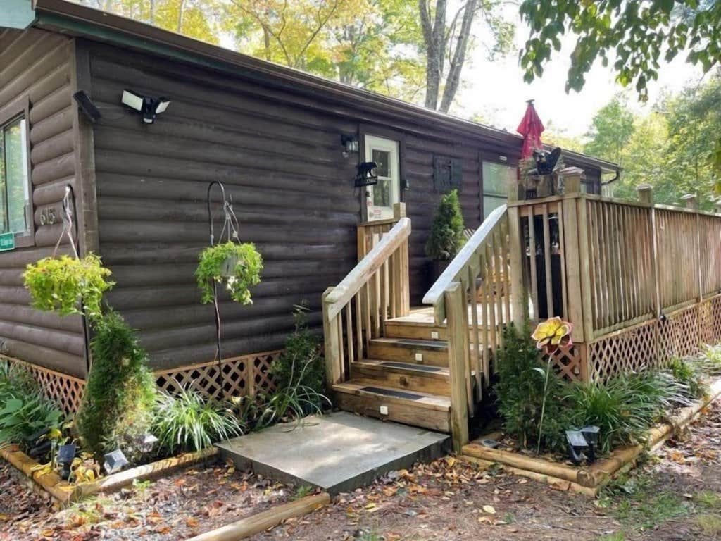 The Dyrt's photo of a cabin at Cozy Mountain #615 / 1 Bdr Cabin near Cherokee, NC