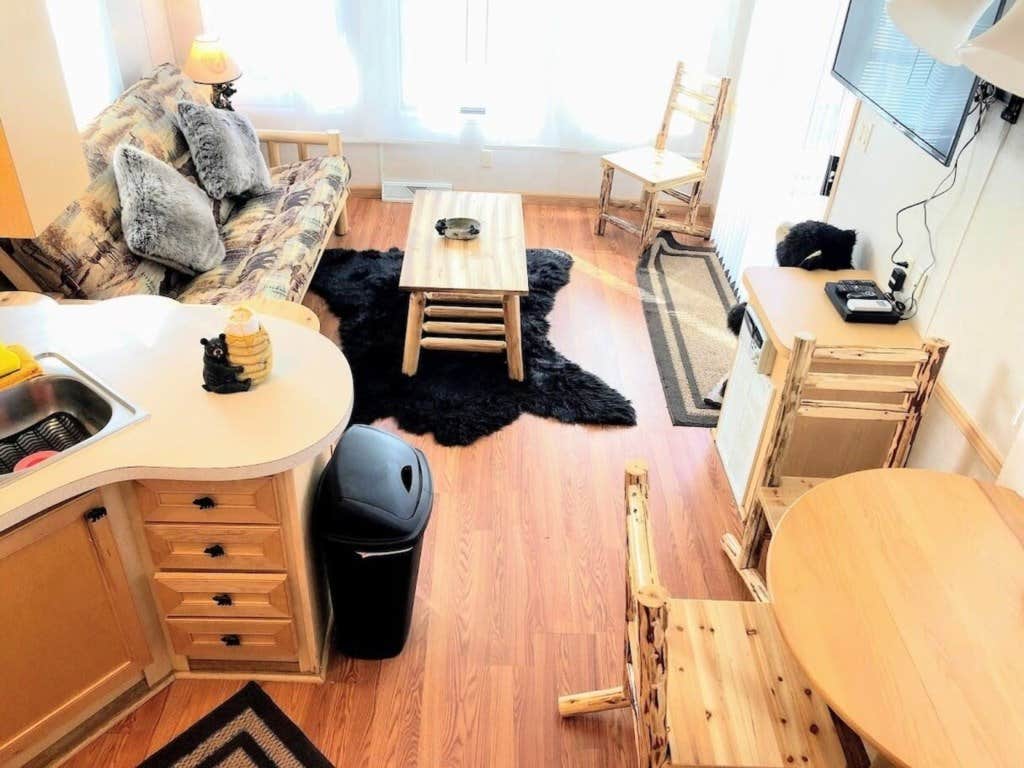 The Dyrt's photo of camping with pets at Cozy Mountain #615 / 1 Bdr Cabin near Whittier, NC