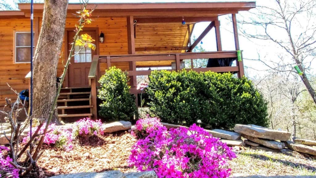 The Dyrt's photo of a cabin at Mountain Views #578 near Franklin, NC