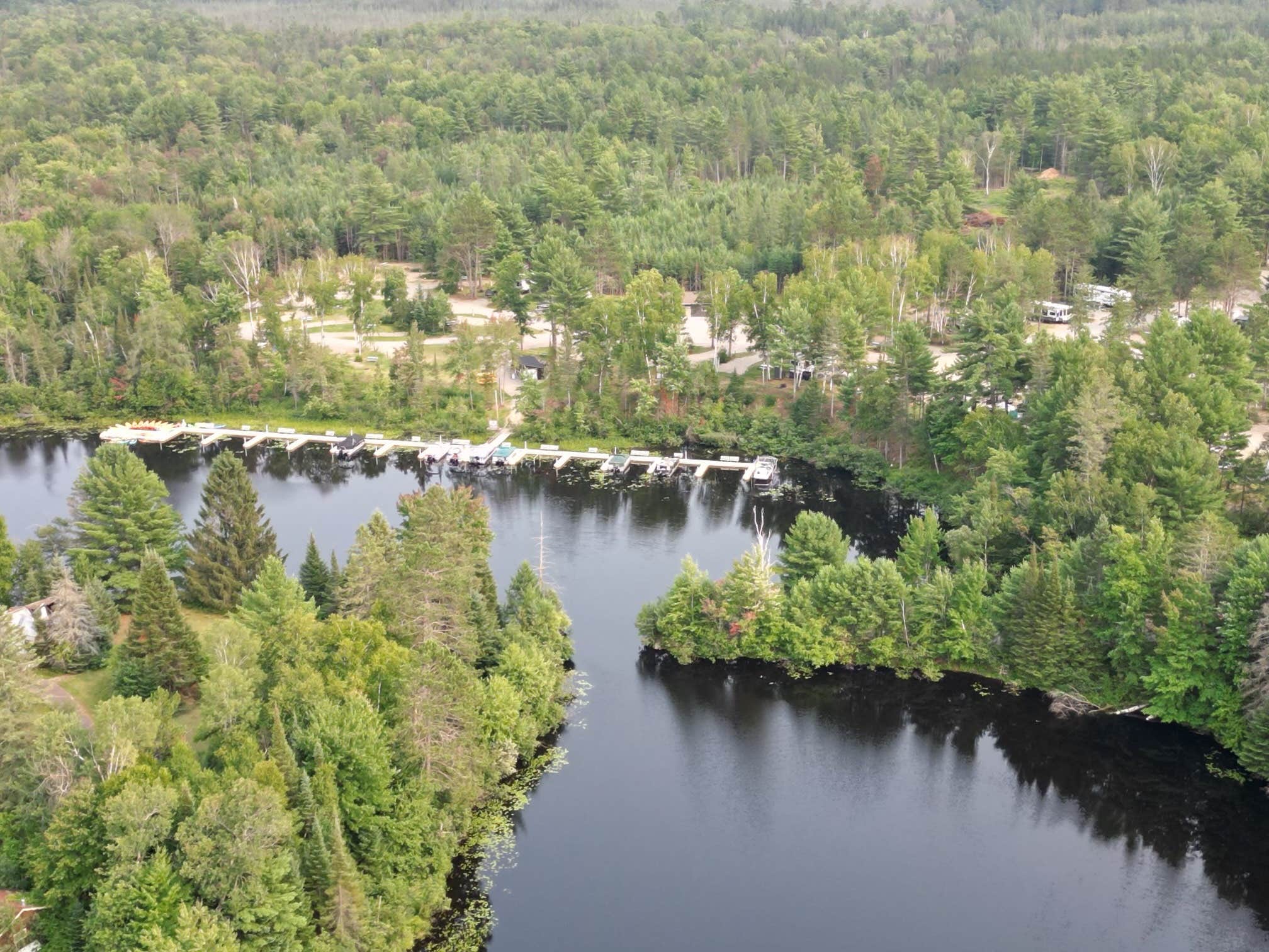 Camper-submitted photo at Wildwood Outdoor Adventures & Campground near Hazelhurst, WI