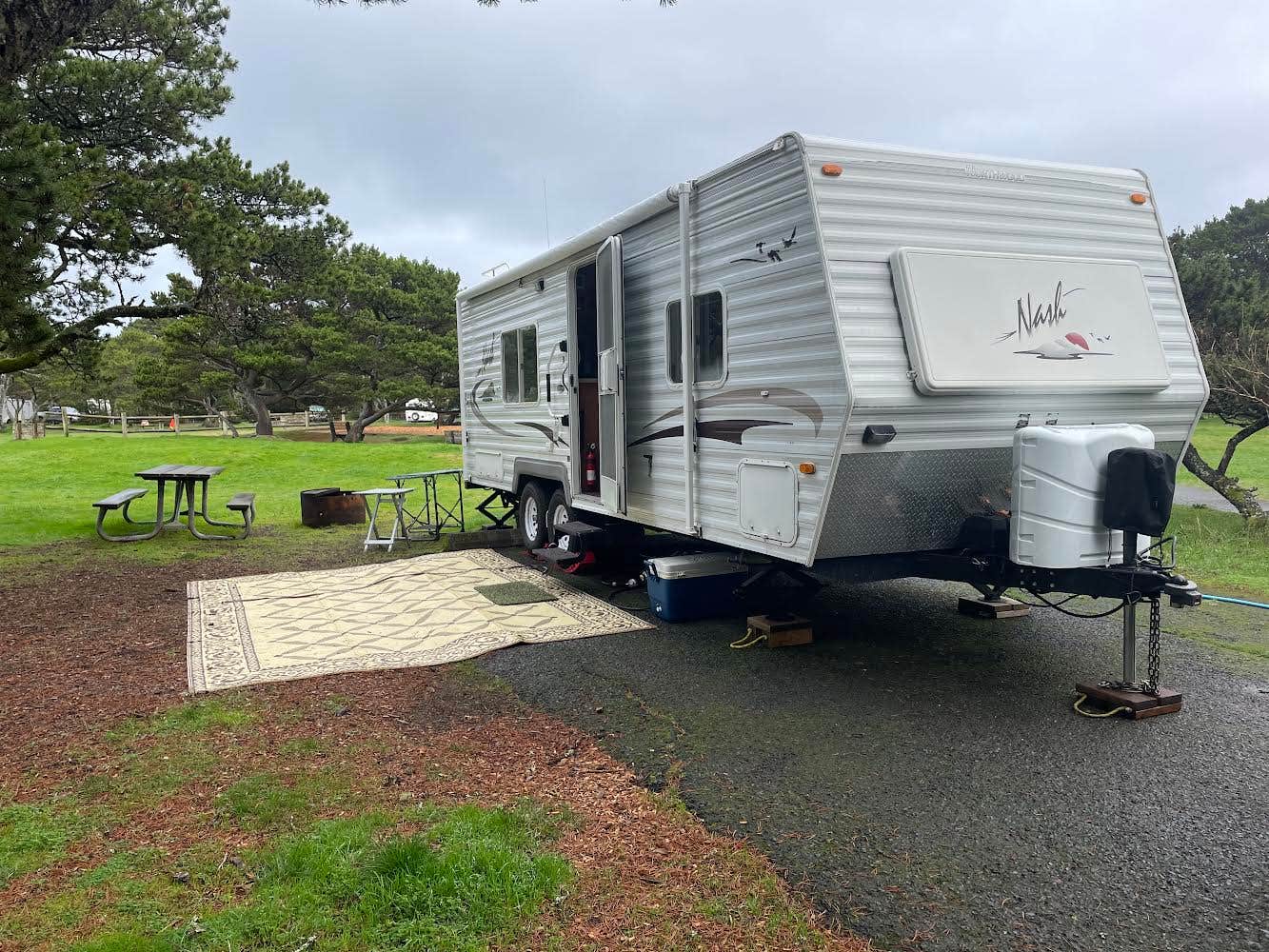 Kelly H.'s photo of rv camping at South Beach State Park Campground near South Beach, OR