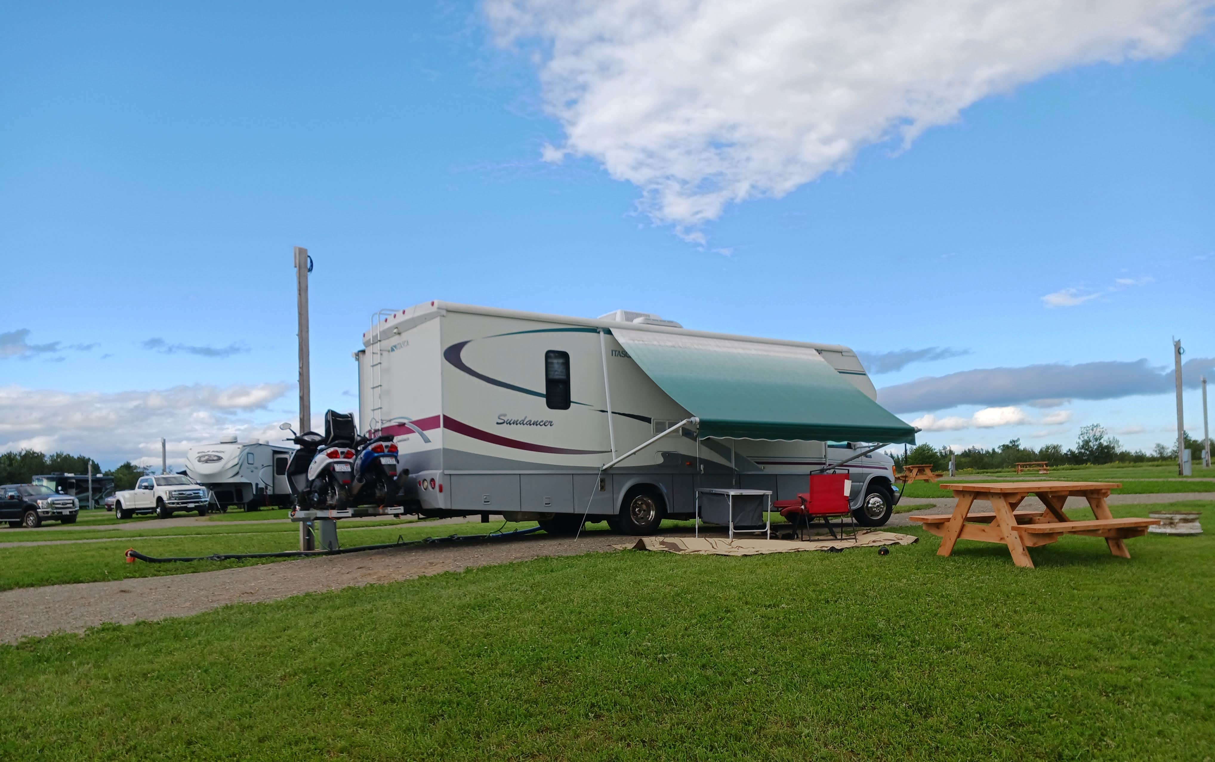 WESLA N.'s photo of rv camping at Big Lake RV Park & Campground near Lubec, ME