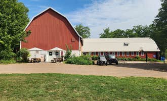 Camping near Eagle Point Park: Red Barn Campground, Spooner, Wisconsin