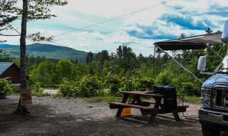 Camping near Wild Maine - The Birdhouse Yurt: Lone Mountain River Front Campground, Andover, Maine