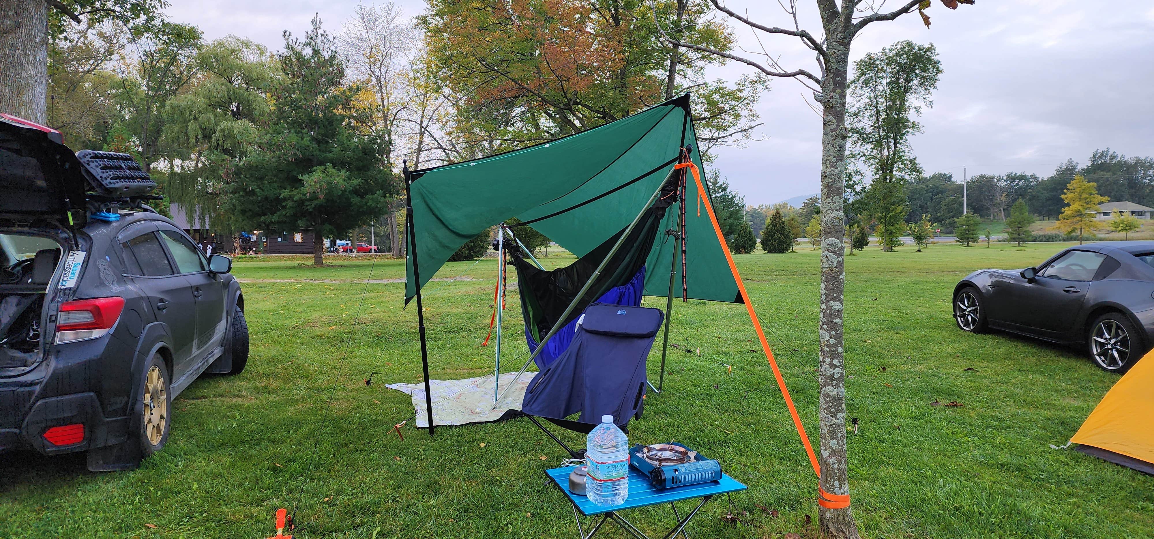 Camper-submitted photo at Crown Point Campground near Paradox, NY