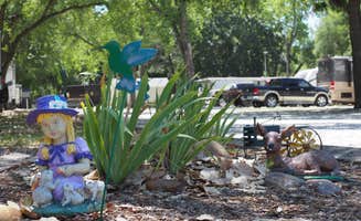 Natalie D.'s photo of camping with pets at Deer Grove RV Park near Haysville, KS