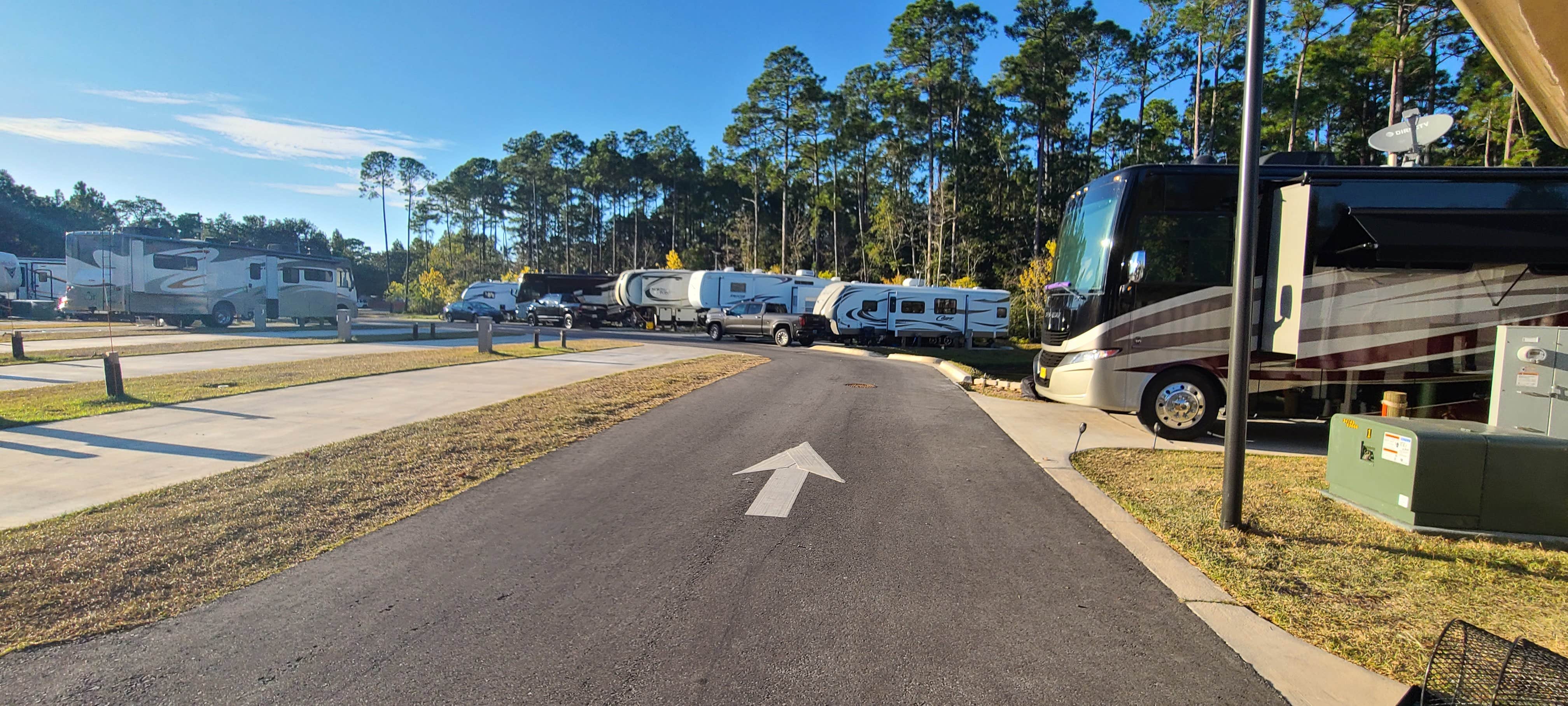 brian M.'s photo of rv camping at Holley Navarre RV Park near Milton, FL