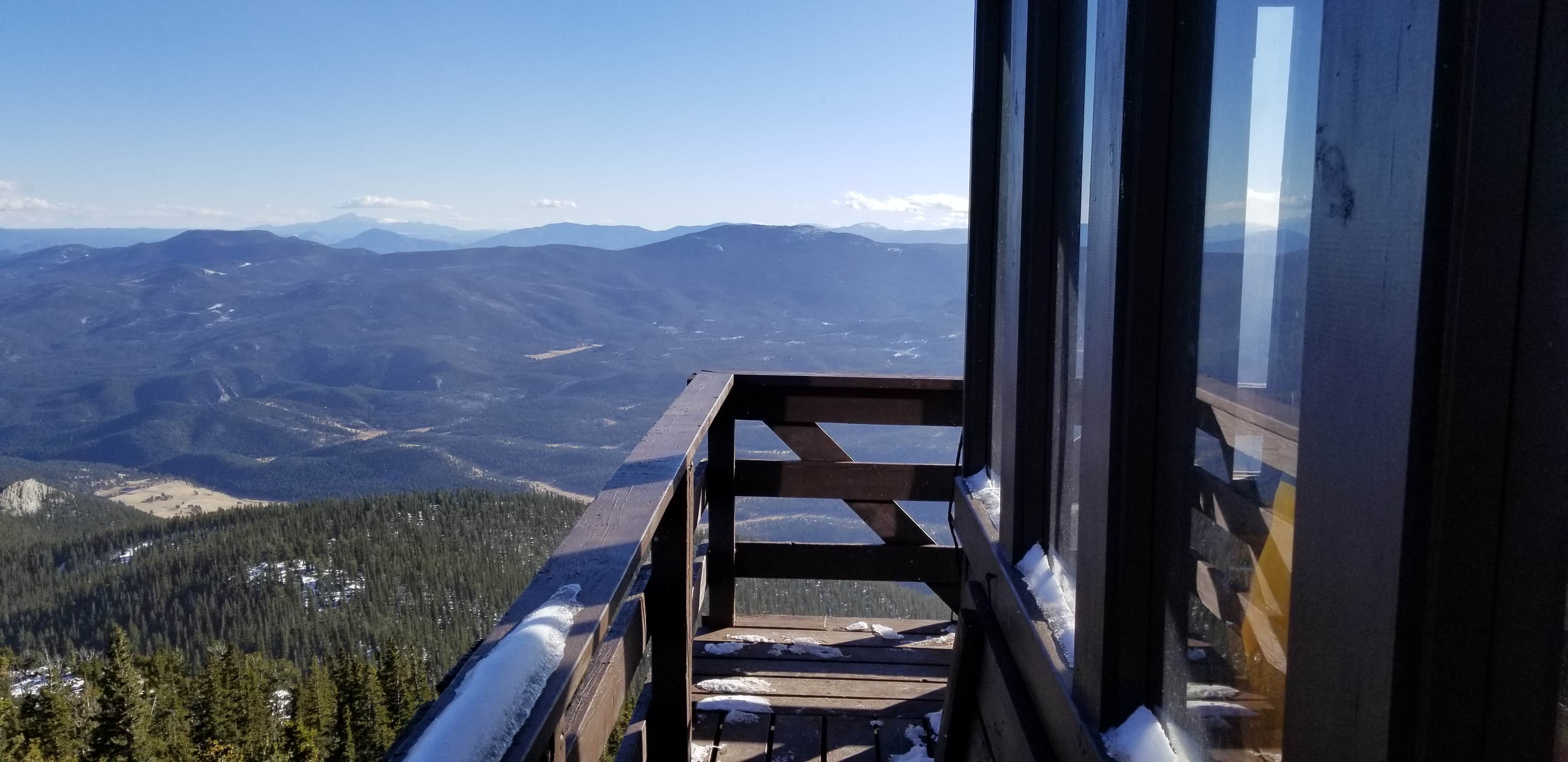 Camper submitted image from Squaw Mountain Fire Lookout - 2