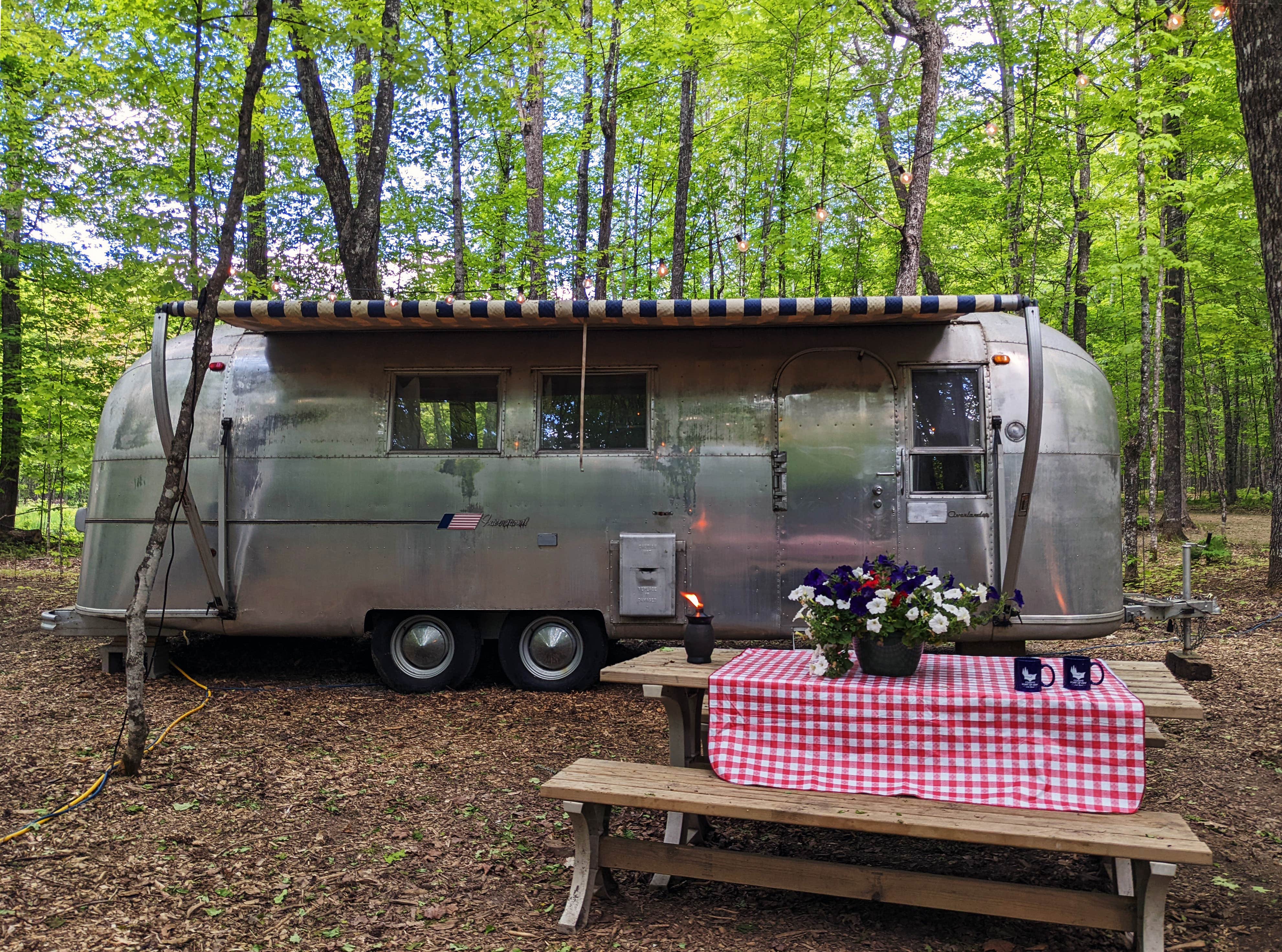 Camper-submitted photo at Coadys' Point of View Lake Resort & Glamping Campground near Bergland, MI
