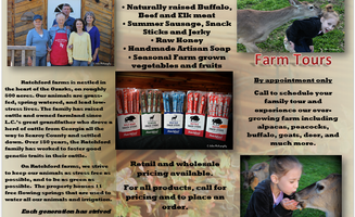 L.C. R.'s photo of camping with pets at Ratchford Buffalo Farms , Cabin Rentals and Rv sites near Buffalo National River