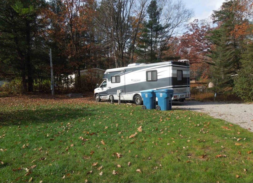 Mark E.'s photo of rv camping at Wixom Lake Camp and Play near Sanford, MI