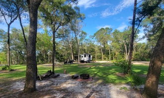 Camping near Old Town Open Land: The Hatch Bend Hideaway an Exclusive RV / Travel Trailer Place, Branford, Florida