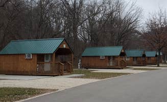 Boulder Creek Campground's photo of a cabin at Boulder Creek Campground near Harpers Ferry, IA