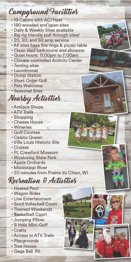 Camper-submitted photo at Boulder Creek Campground near Prairie du Chien, WI