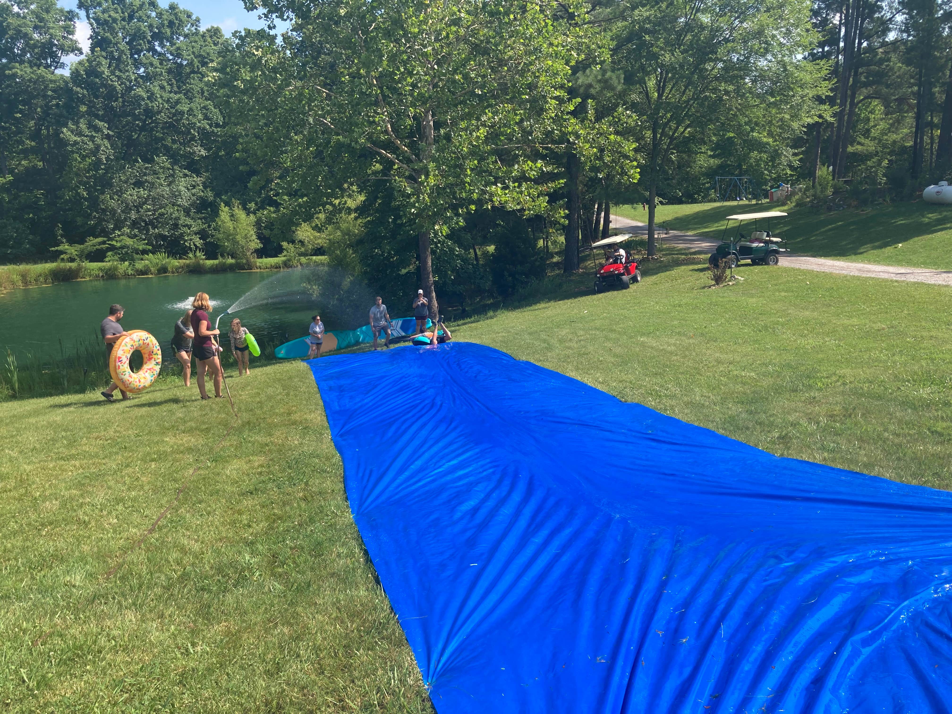 Michaela H.'s photo of camping with pets at Tanglewood Campground and RV Resort near Land Between the Lakes National Recreation Area