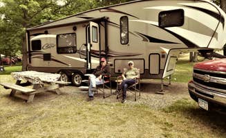 The Dyrt's photo of rv camping at Sunset Pines MN near Cuyuna, MN