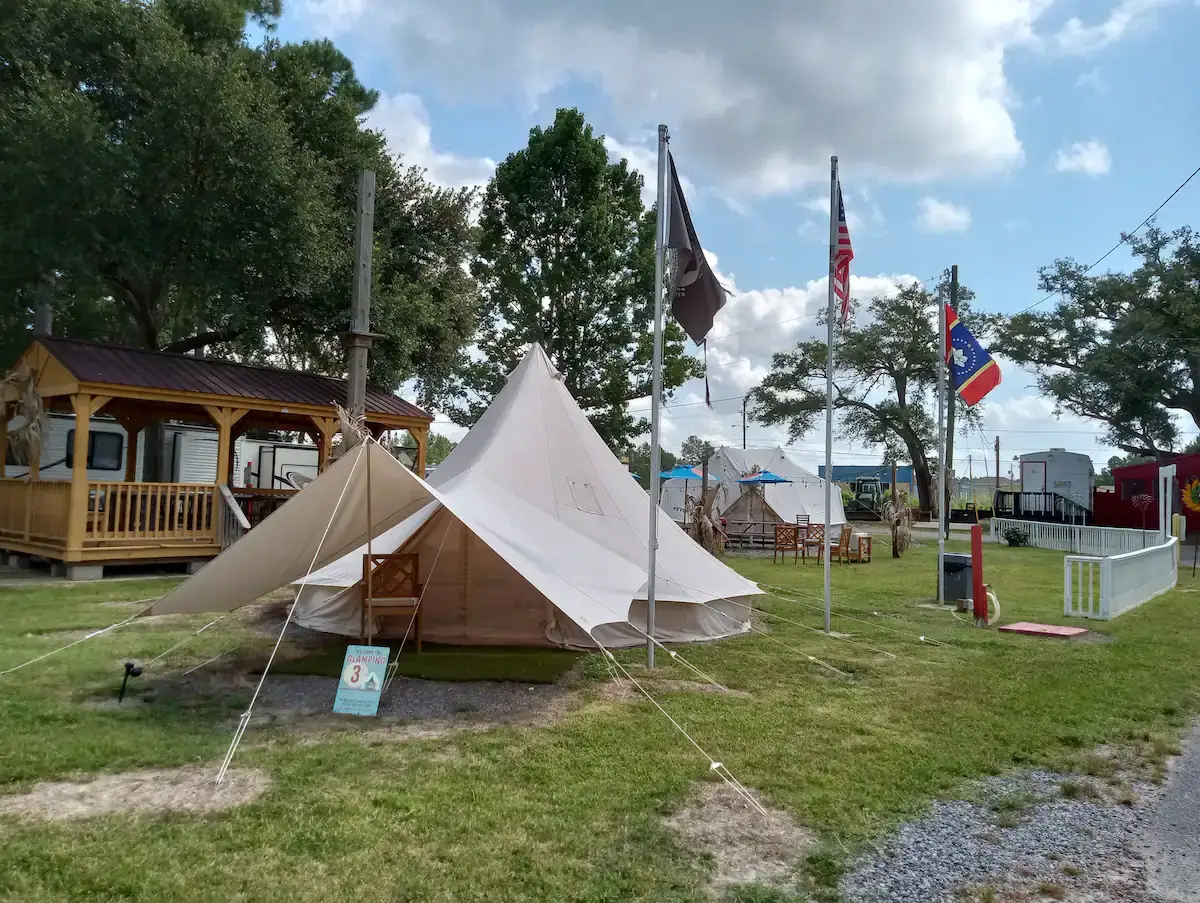 Camper-submitted photo at The Cozy Rosy RV Resort near Ocean Springs, MS