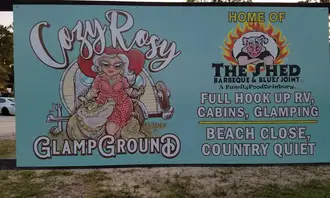 Camping near Bluff Creek Campgrounds: The Cozy Rosy RV Resort, Gautier, Mississippi