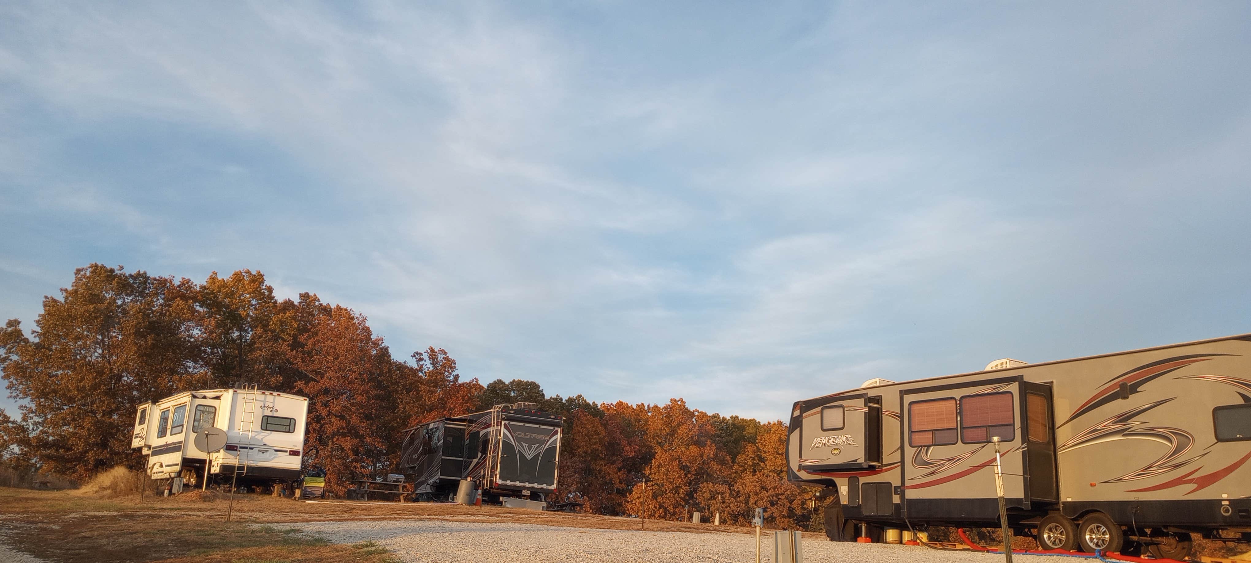 Jeff S.'s photo of rv camping at Cedar Ridge RV Park & Storage near Lakeview, AR