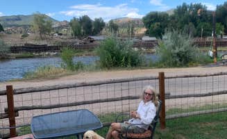 Jennifer L.'s photo of camping with pets at Rocky Top River Ranch near Howard, CO