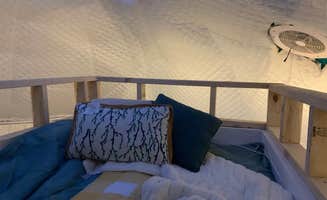 vanise S.'s photo of glamping accommodations at Desert Dome Getaway near San Dimas, CA