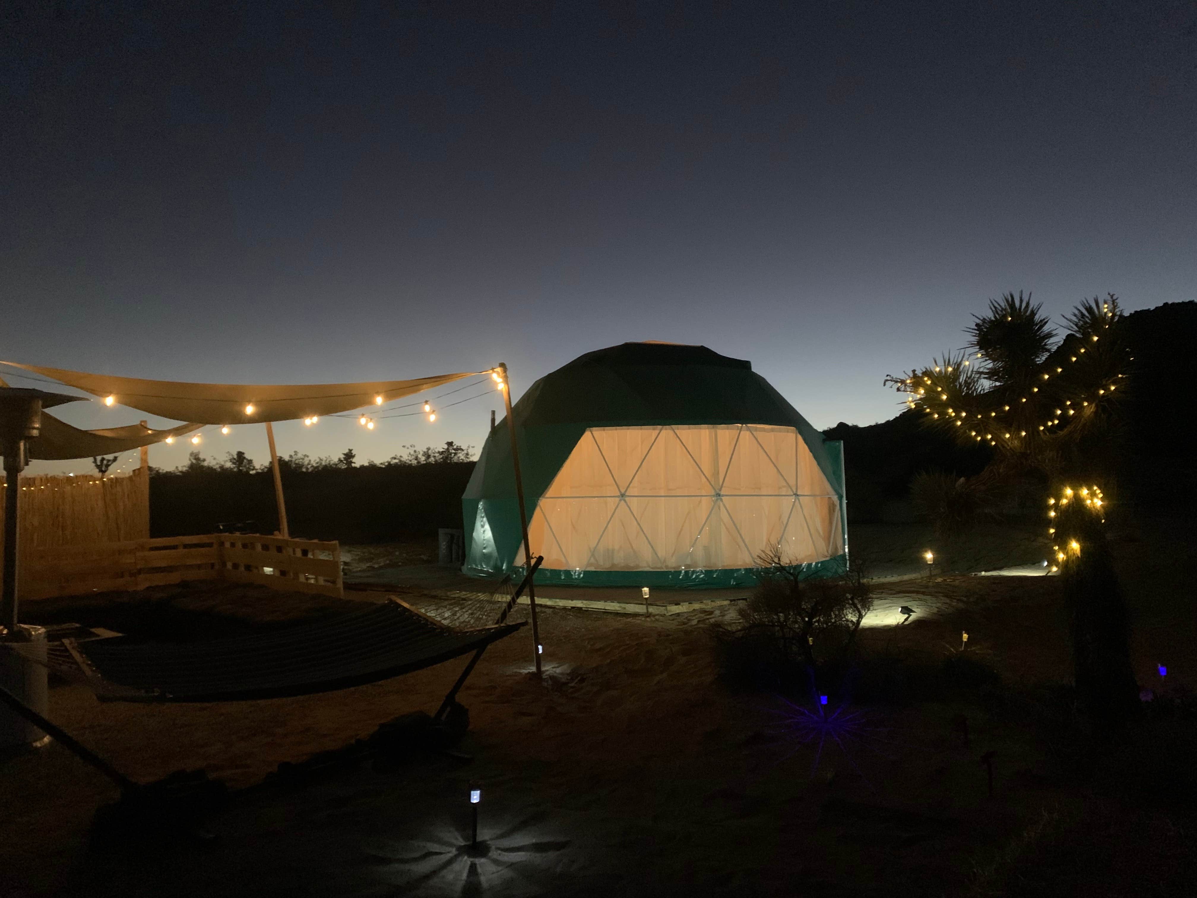 Camper-submitted photo at Desert Dome Getaway near Lancaster, CA