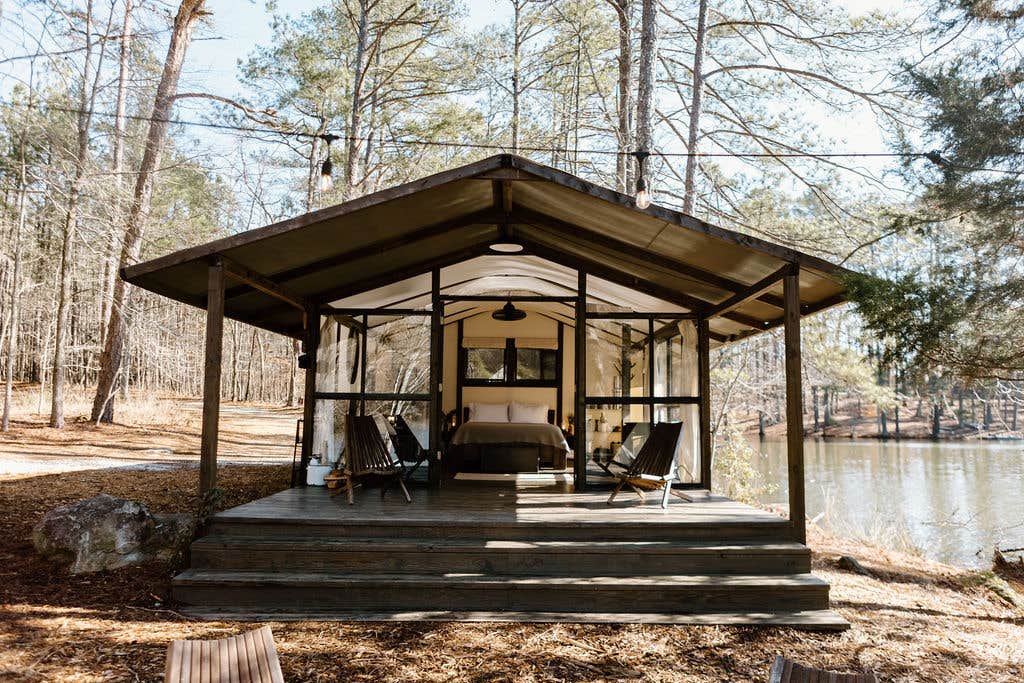 The Dyrt's photo of glamping accommodations at RamsdenLake near Redan, GA