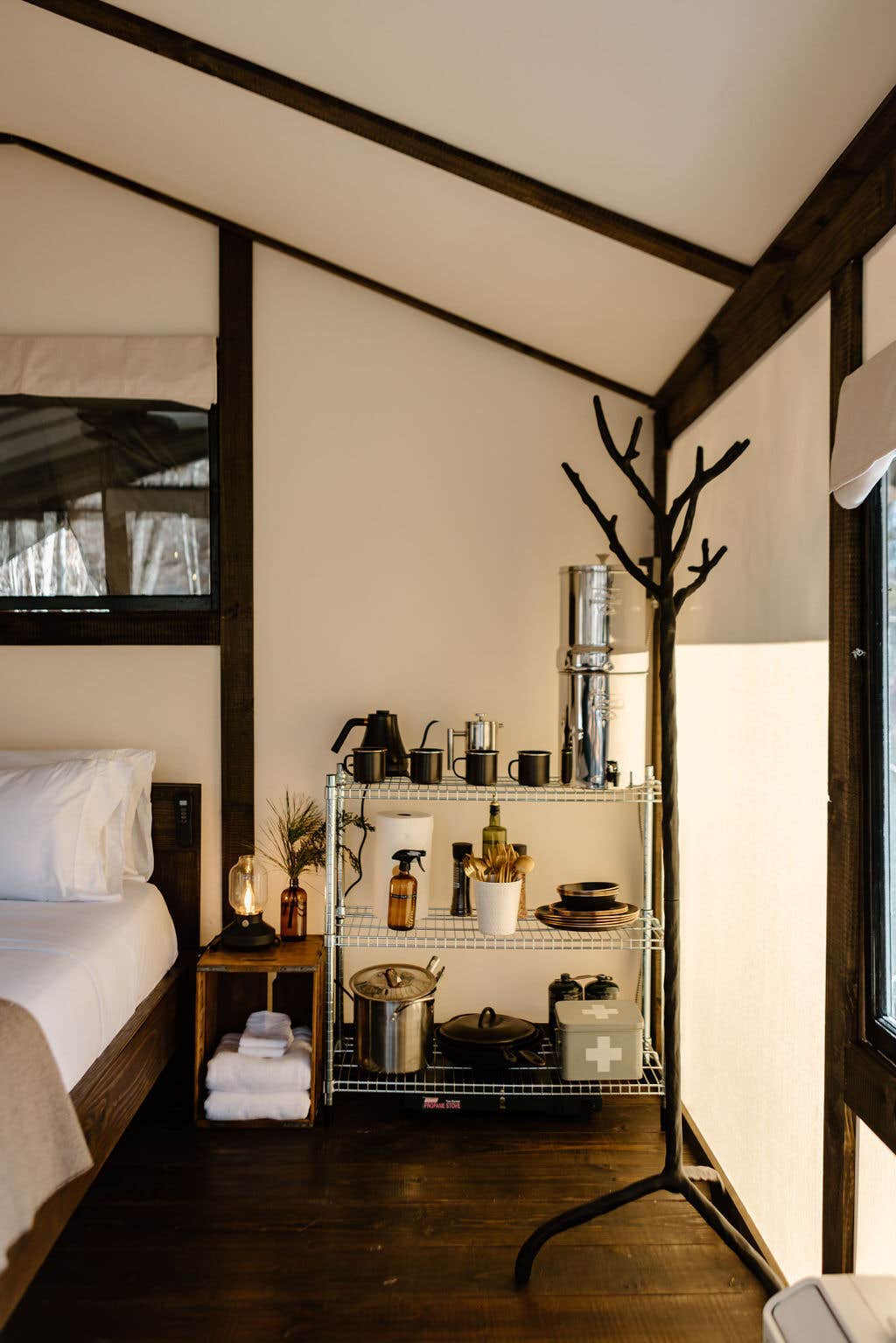 The Dyrt's photo of glamping accommodations at RamsdenLake near Peachtree Corners, GA