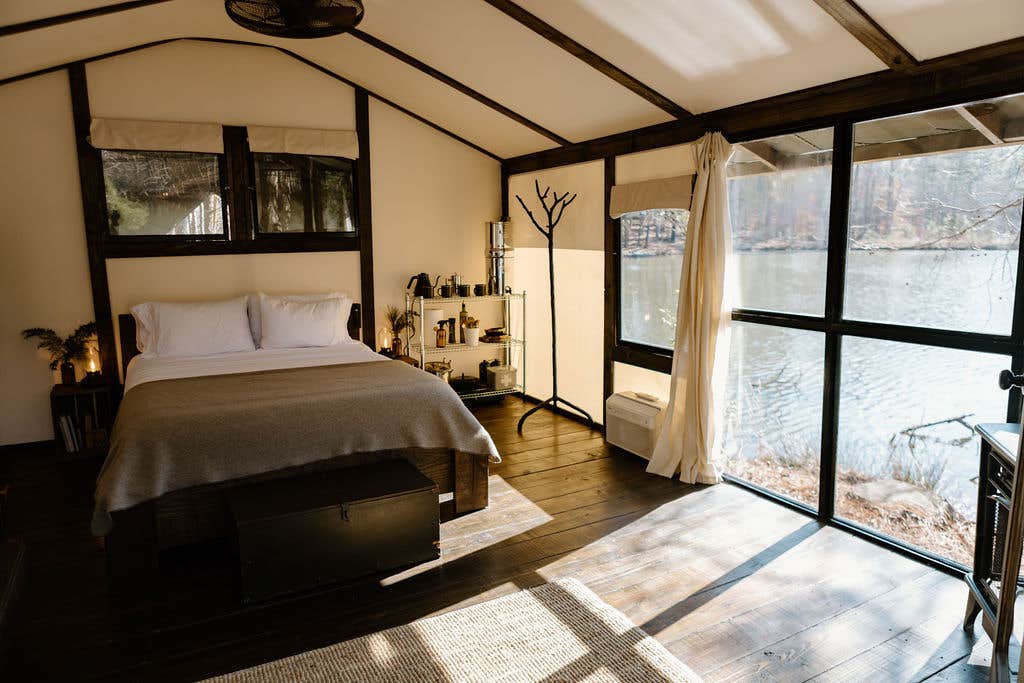 The Dyrt's photo of glamping accommodations at RamsdenLake near Holly Springs, GA
