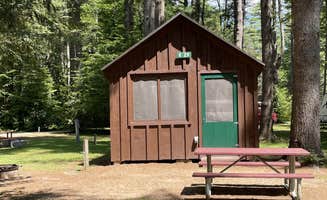 Laura's photo of glamping accommodations at Wakeda Campground, LLC near Rockport, MA