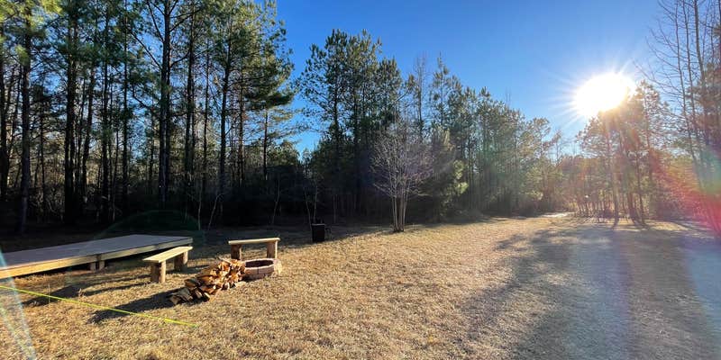 Camper submitted image from Pine and Oak Campsite