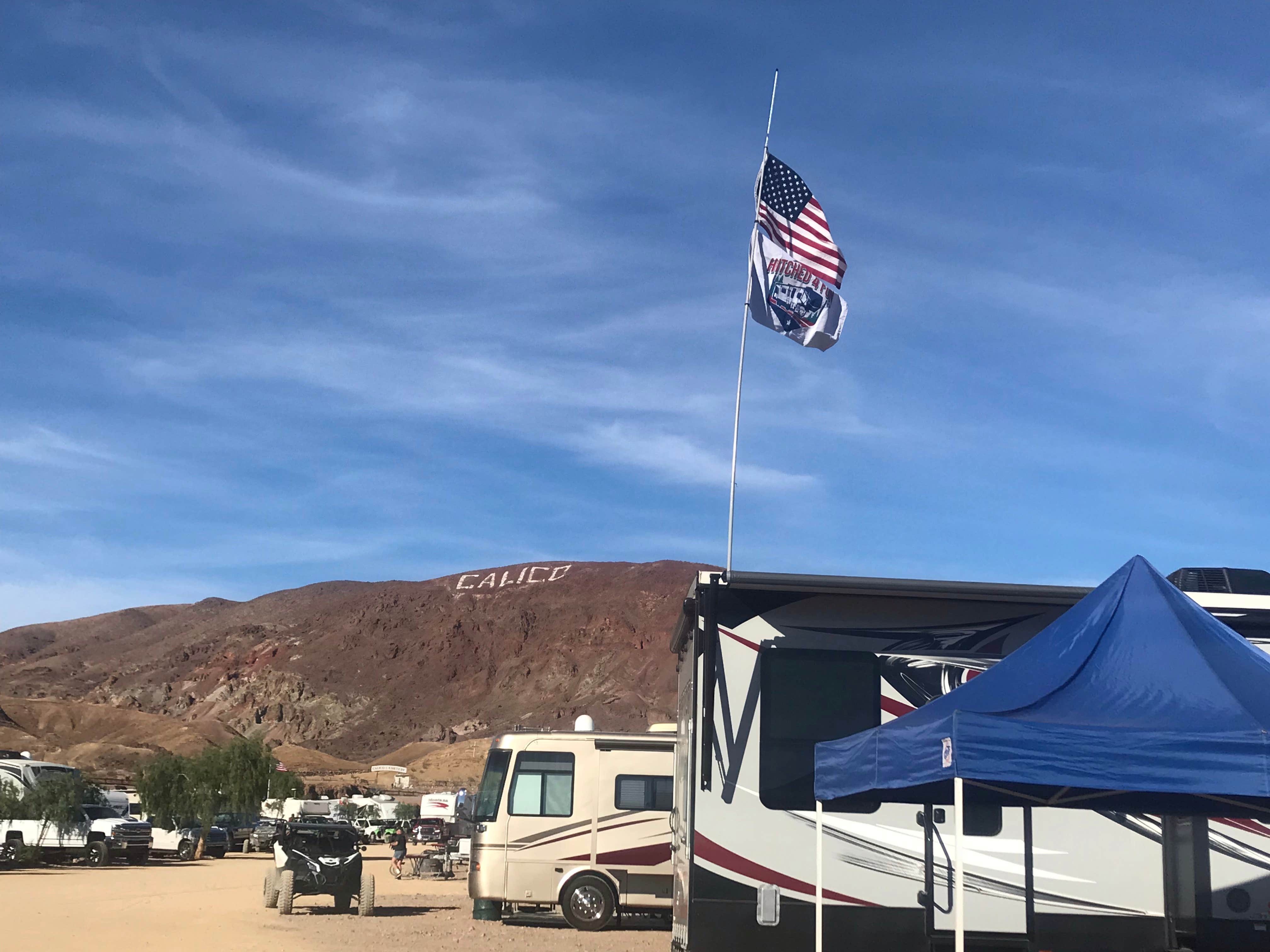Aaron S.'s photo of rv camping at Calico Ghost Town near Yermo, CA