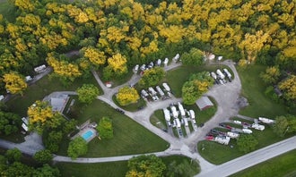 Camping near Bear Creek COE - Lock and Dam 21: Driftwood Campground & RV Park, Quincy, Illinois