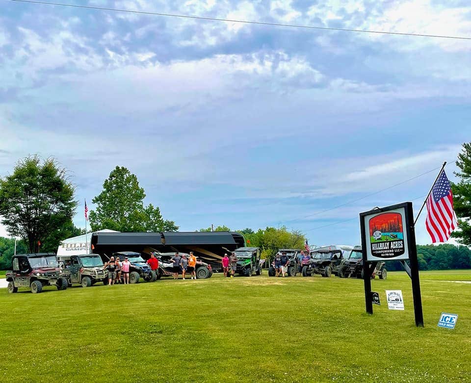 Camper-submitted photo at Hillbilly Acres Campground near Dugger, IN