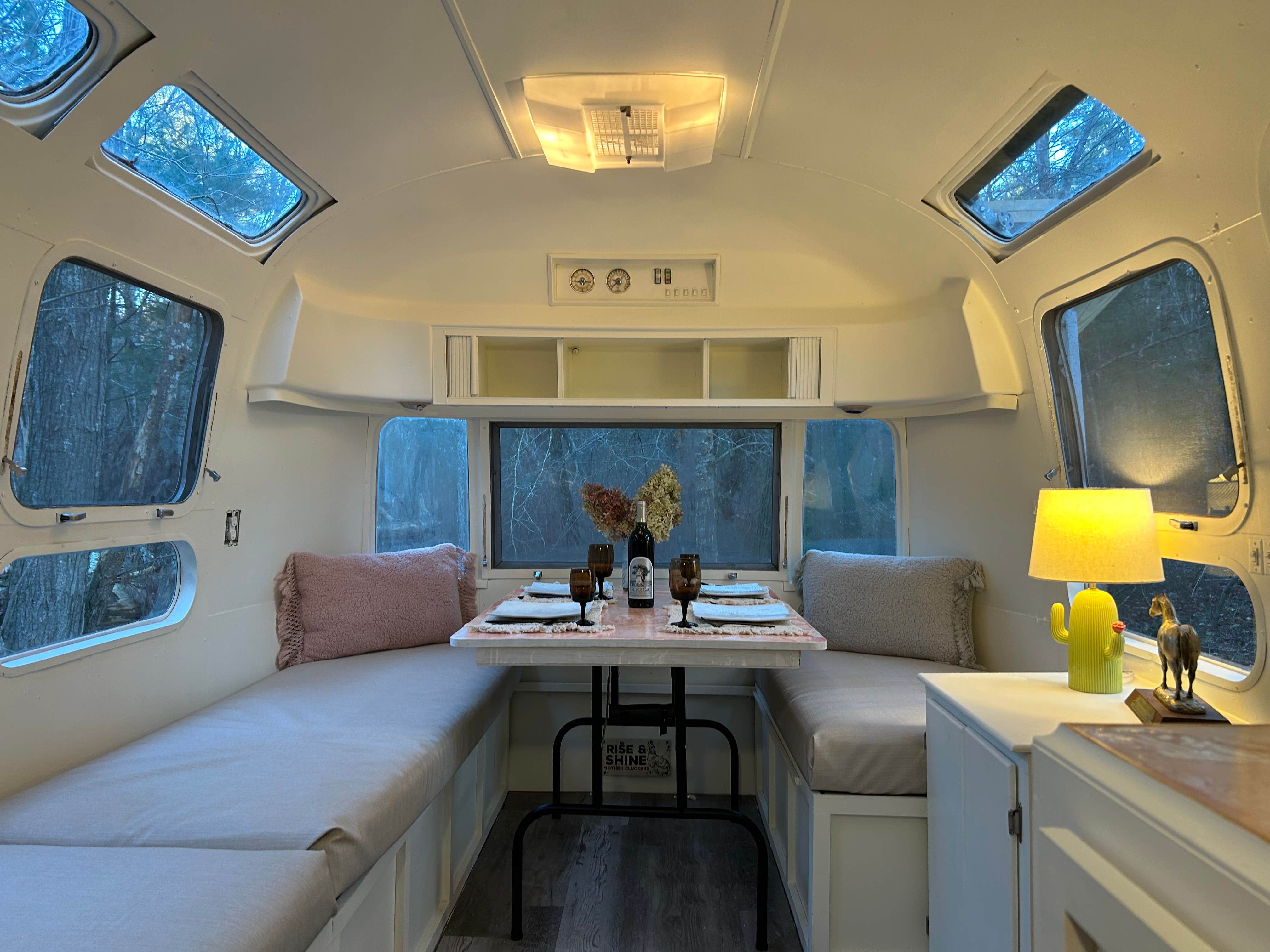 Jeff H.'s photo of camping with pets at The Giddyup Getaway at The River Haven Sanctuary near West Warwick, RI