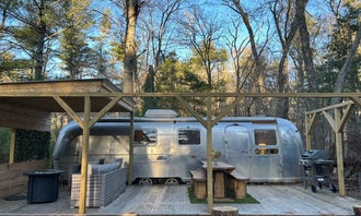 Camping near Paradise Park: The Giddyup Getaway at The River Haven Sanctuary, Wyoming, Rhode Island