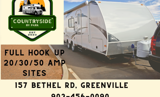 Countryside R.'s photo of rv camping at Countryside RV Park near Commerce, TX