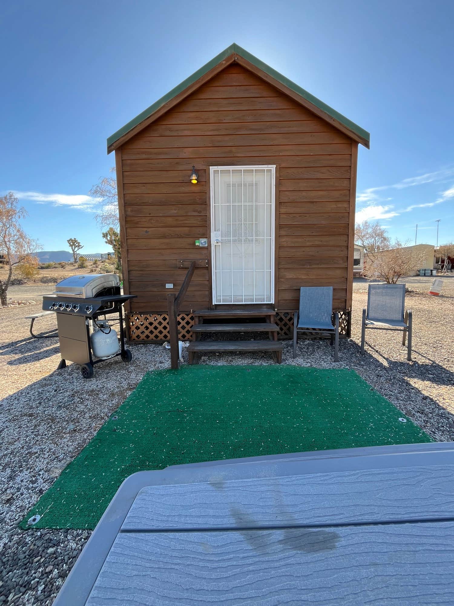 The Dyrt's photo of a cabin at Meadview RV Park near Temple Bar Marina, AZ