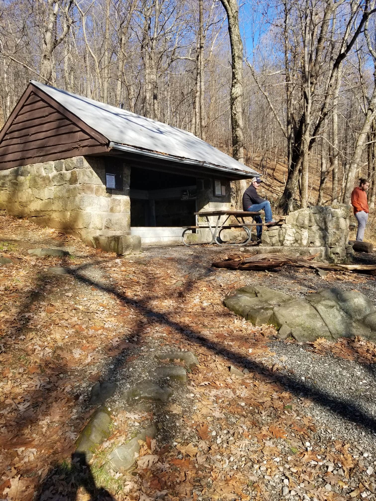 Mara F.'s photo of a dispersed camping area at Gravel Springs Hut — Shenandoah National Park near Rippon, WV