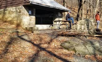 Mara F.'s photo of a dispersed camping area at Gravel Springs Hut — Shenandoah National Park near Ruckersville, VA