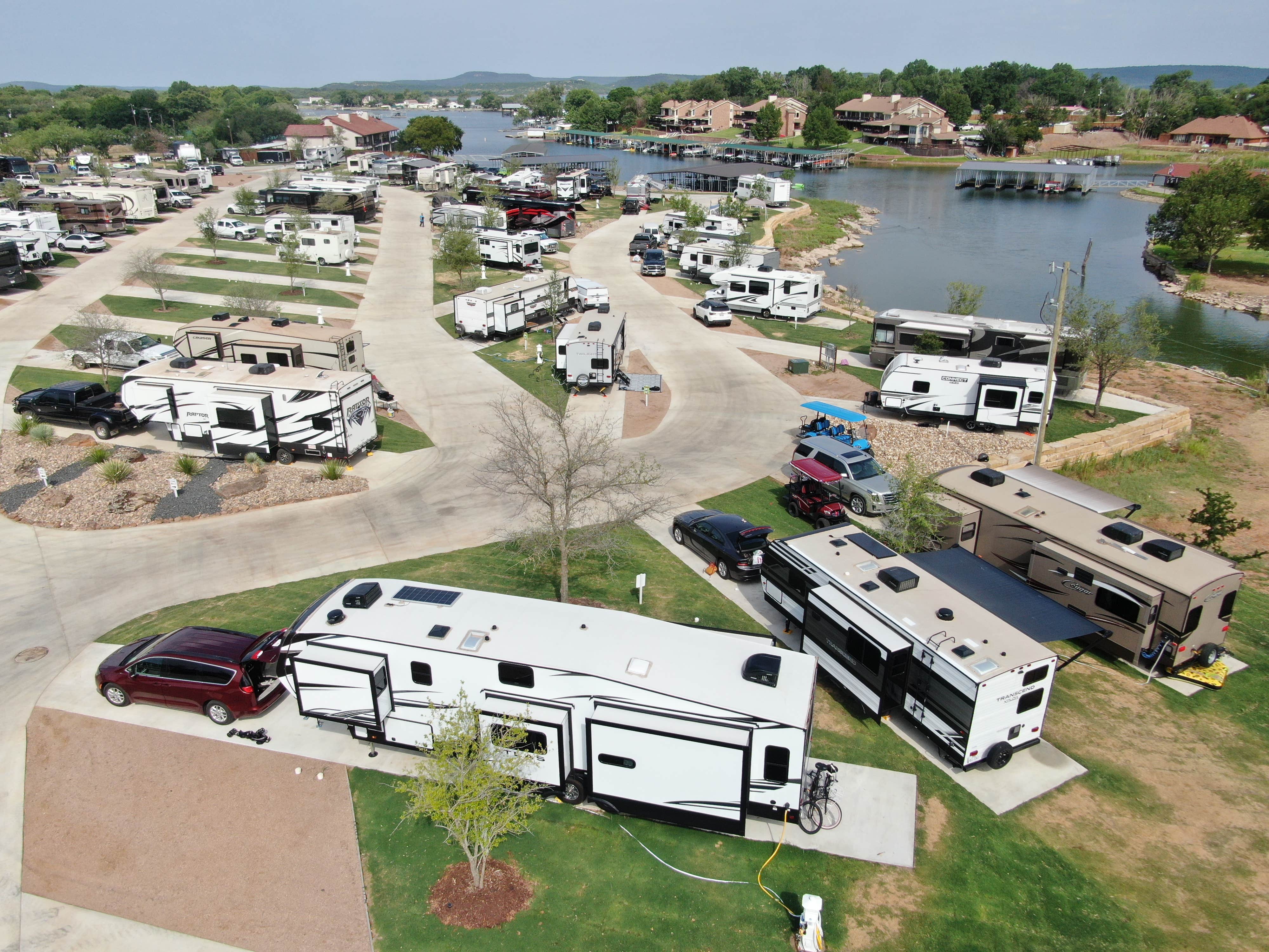 Dan R.'s photo of rv camping at Possum Kingdom RV Resort and Marina near Graford, TX