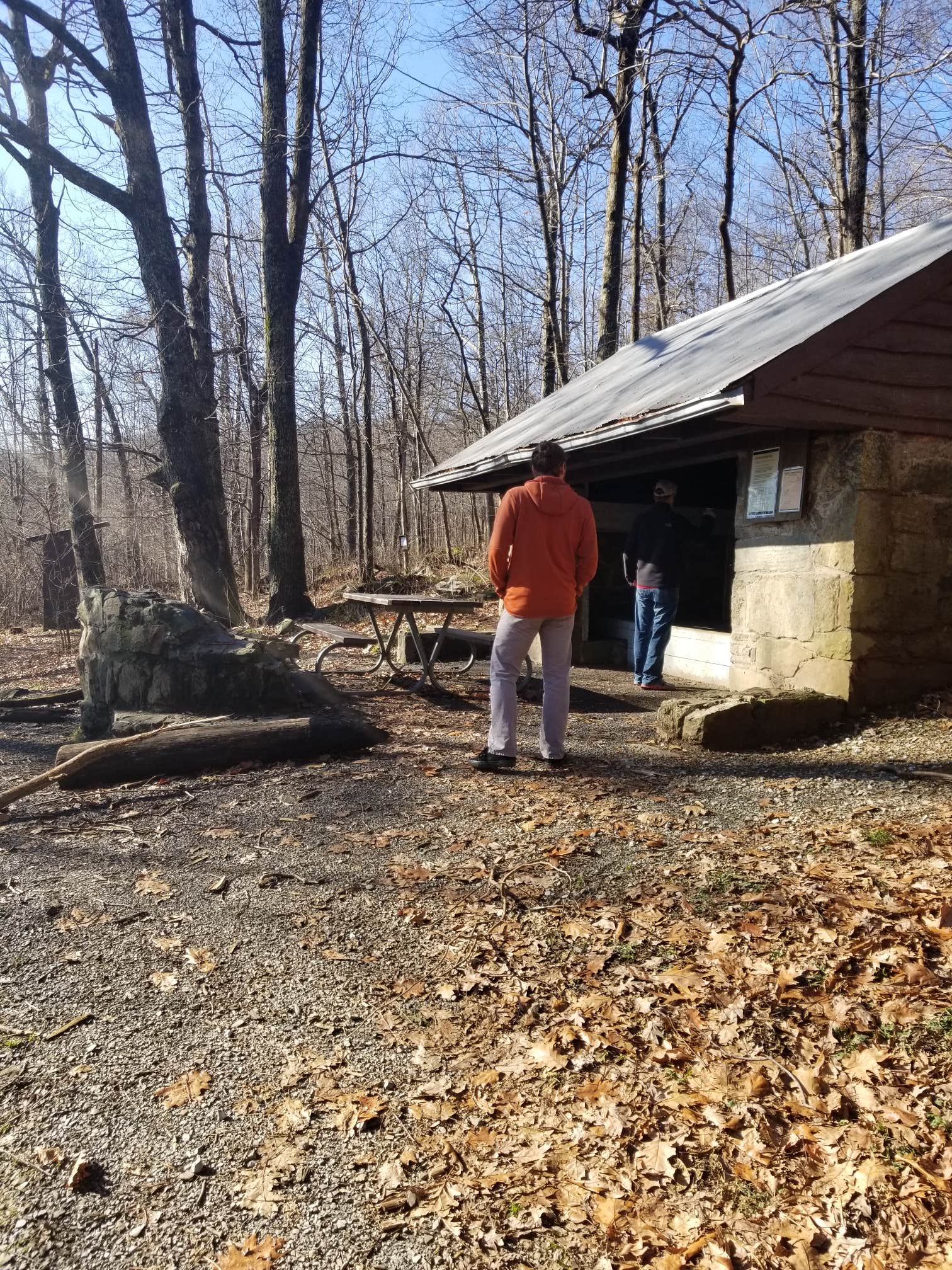 Camper-submitted photo at Gravel Springs Hut — Shenandoah National Park near Rippon, WV